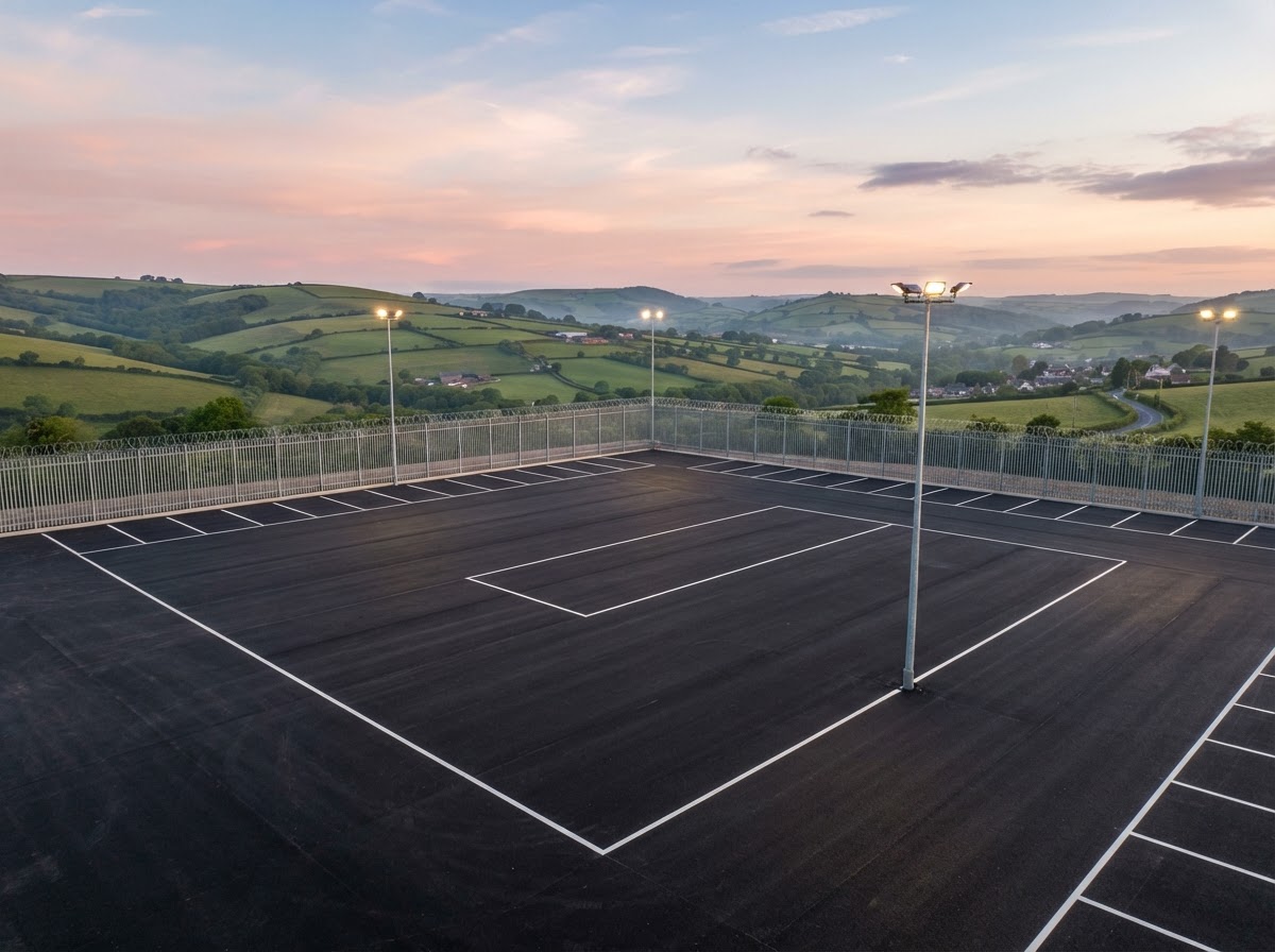 2,500 sq ft commercial yard space