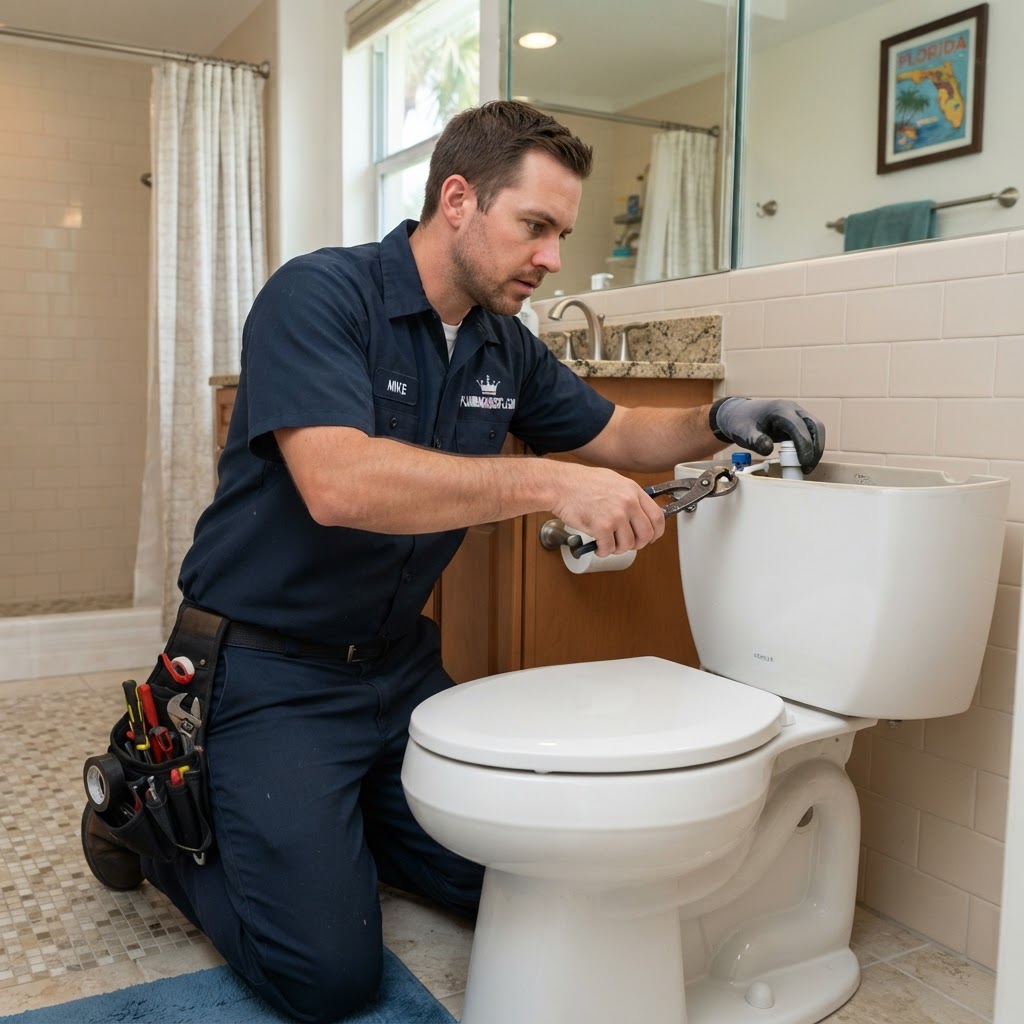 Licensed plumber from Plumbing Kings FL serving Plantation, Florida