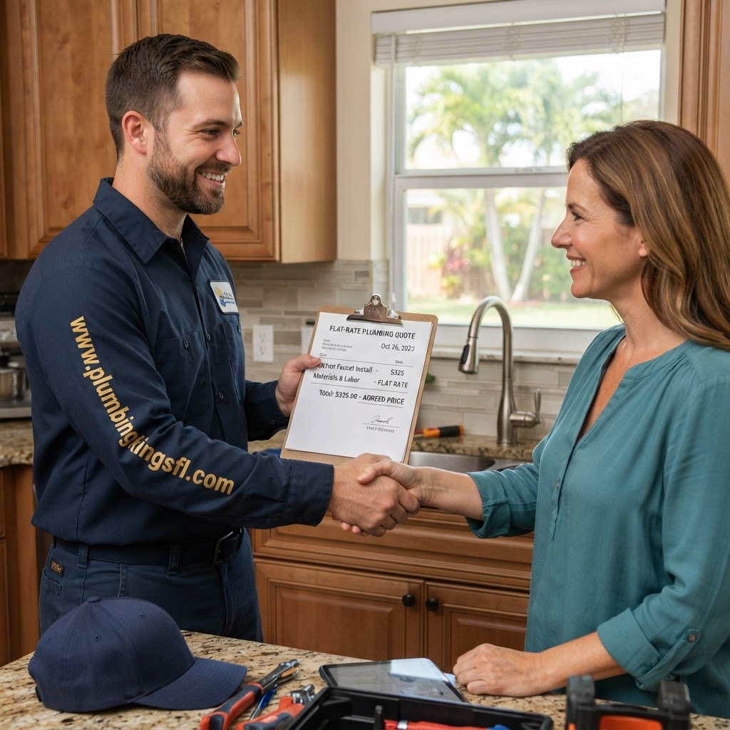 Plumbing Kings FL | www.plumbingkingsfl.com - Plumbing Scams in Fort Lauderdale and Hollywood FL - 8 Warning Signs and How to Protect Yourself Plumbing Kings FL (www.plumbingkingsfl.com) licensed plumbers in branded uniforms - Plumbing Scams in Fort Lauderdale and Hollywood FL - 8 Warning Signs and How to Protect Yourself