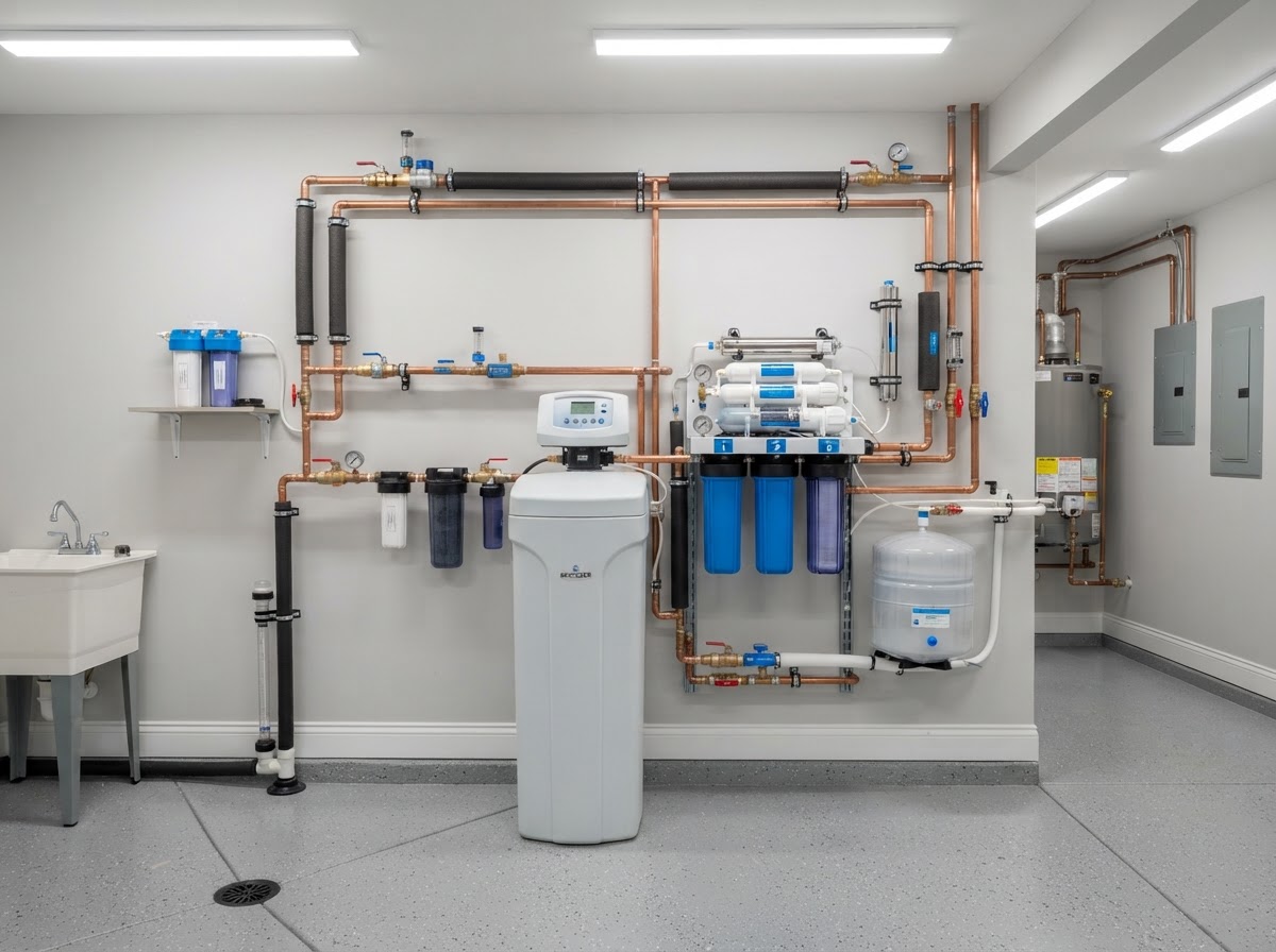 Water Filtration & Softeners service by Plumbing Kings FL
