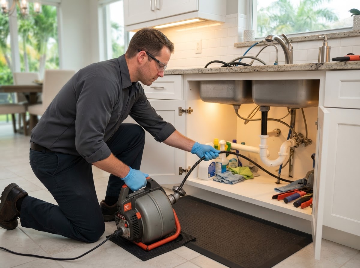 Drain Cleaning & Clog Removal service in South Florida
