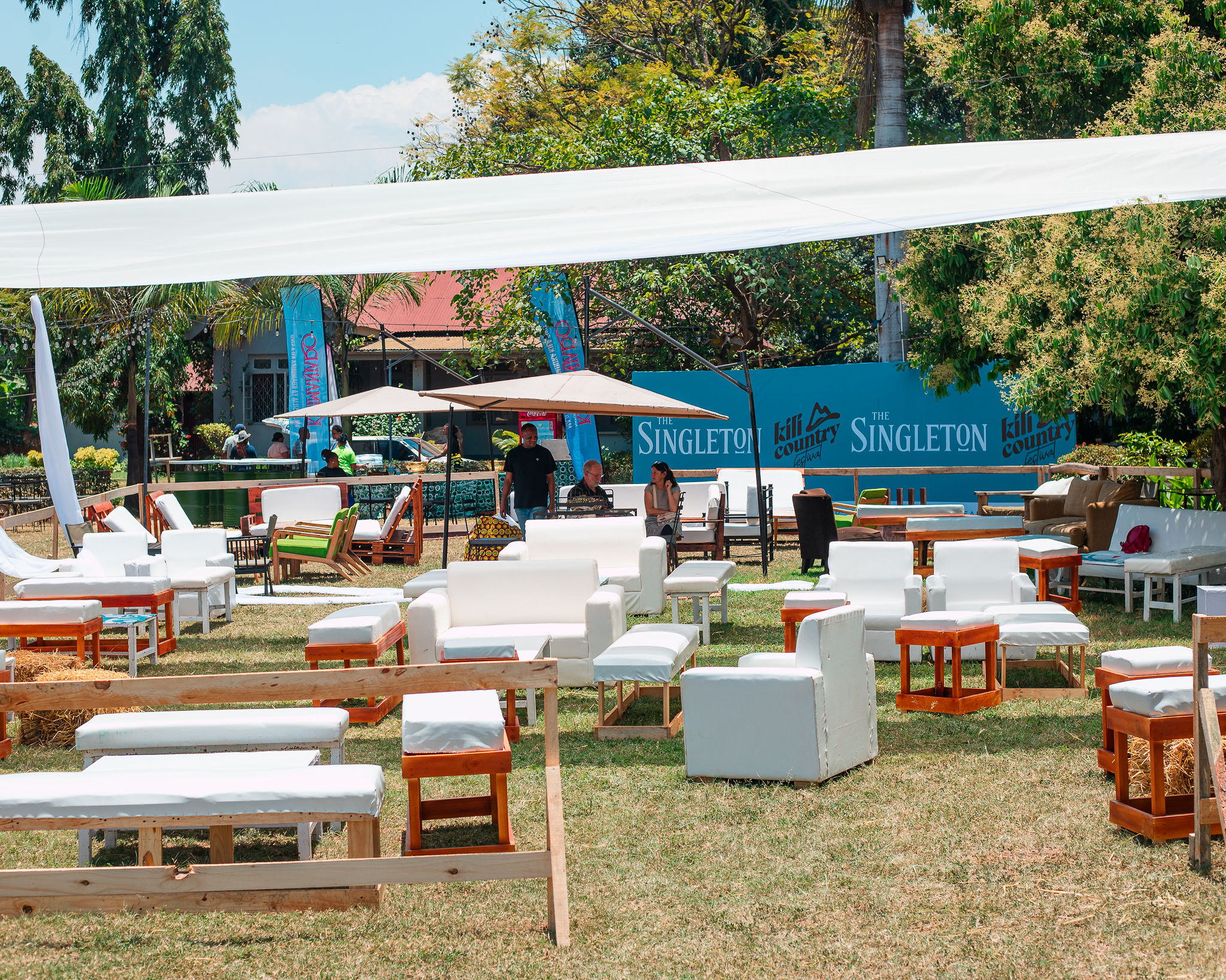 The VIP lounge