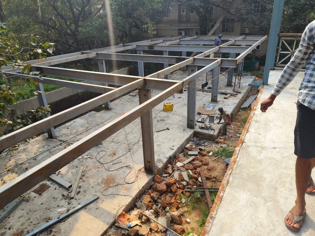 Steel Frame Erection
