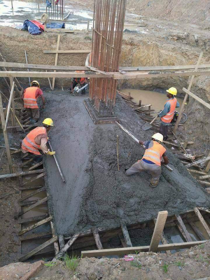 Foundation Concrete Pour