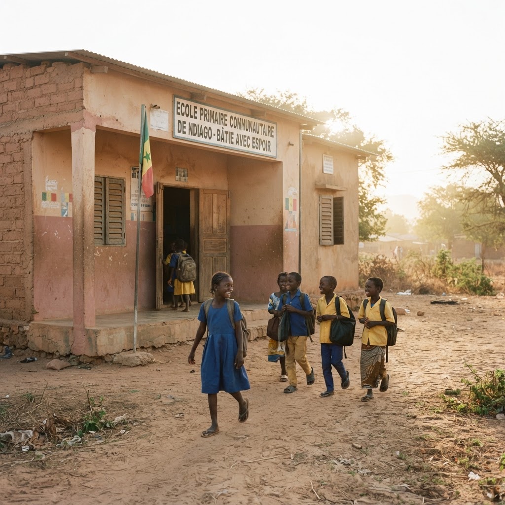 A school building