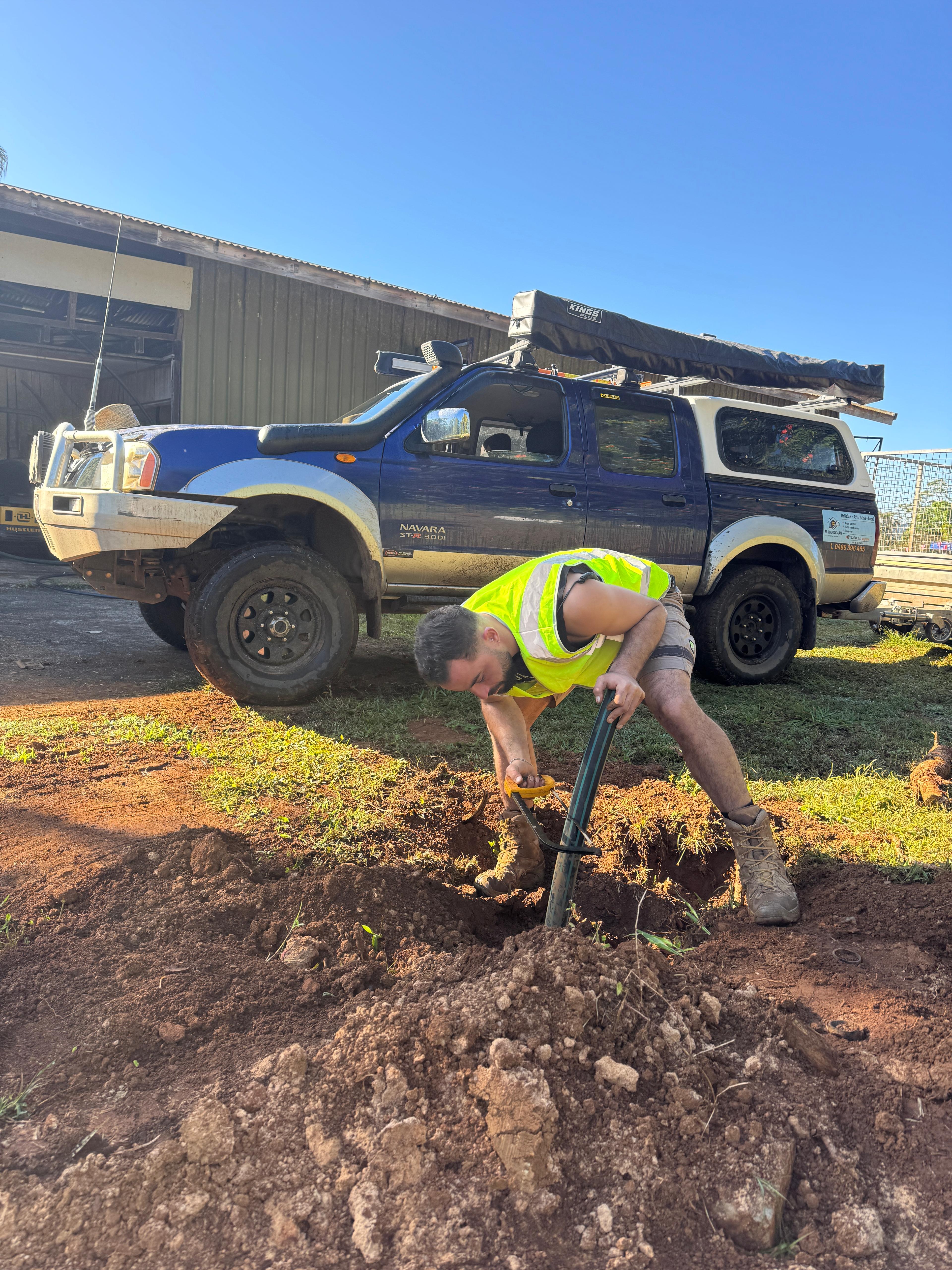 Post-hole digging