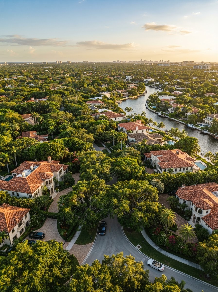 Coral Gables luxury neighborhood