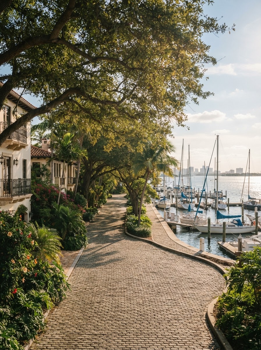 Coconut Grove luxury neighborhood