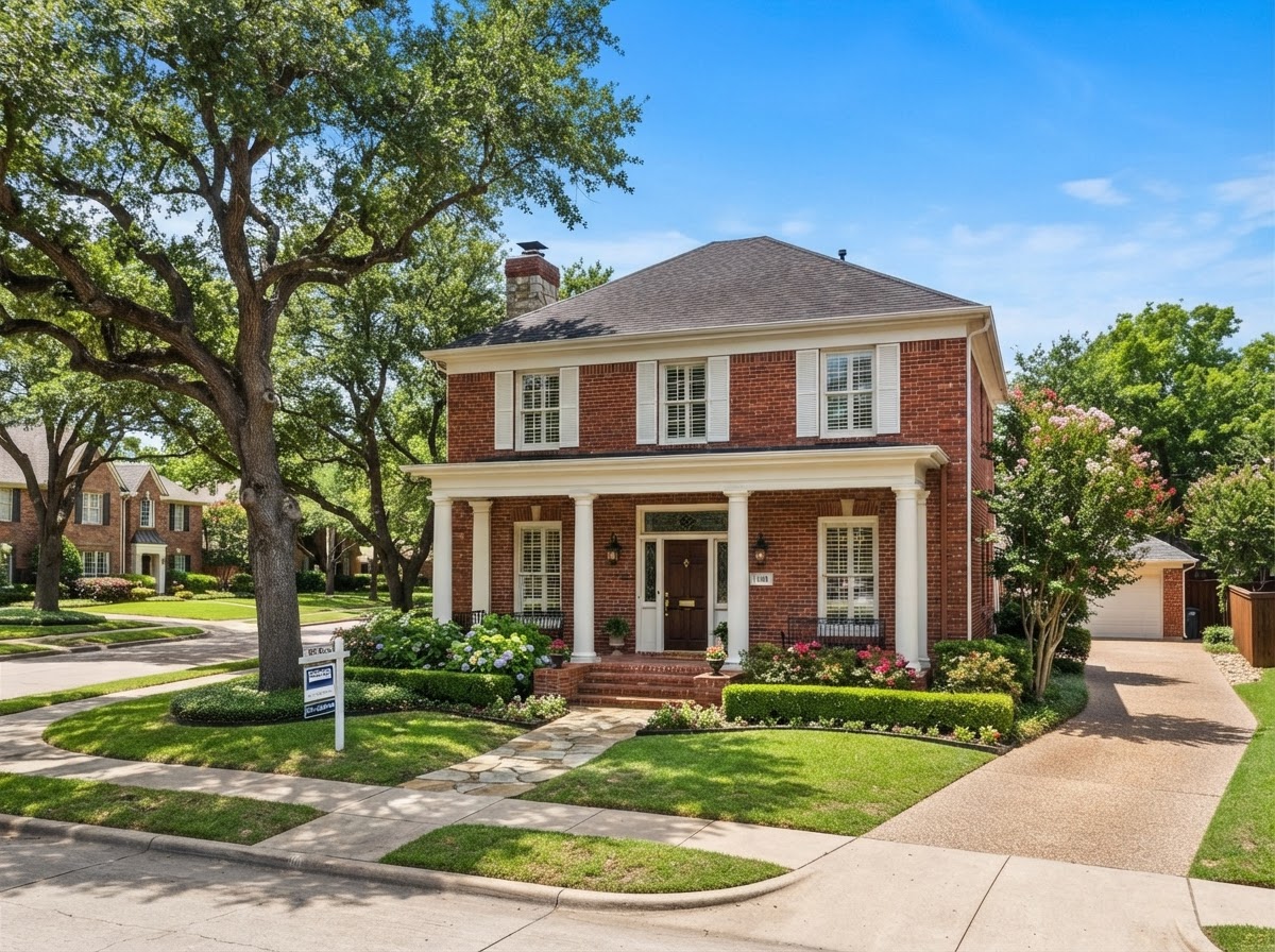 Elegant Brick Colonial