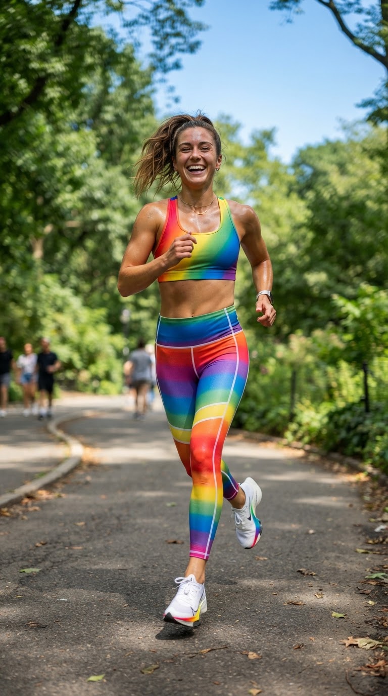 Rainbow Athletic Set