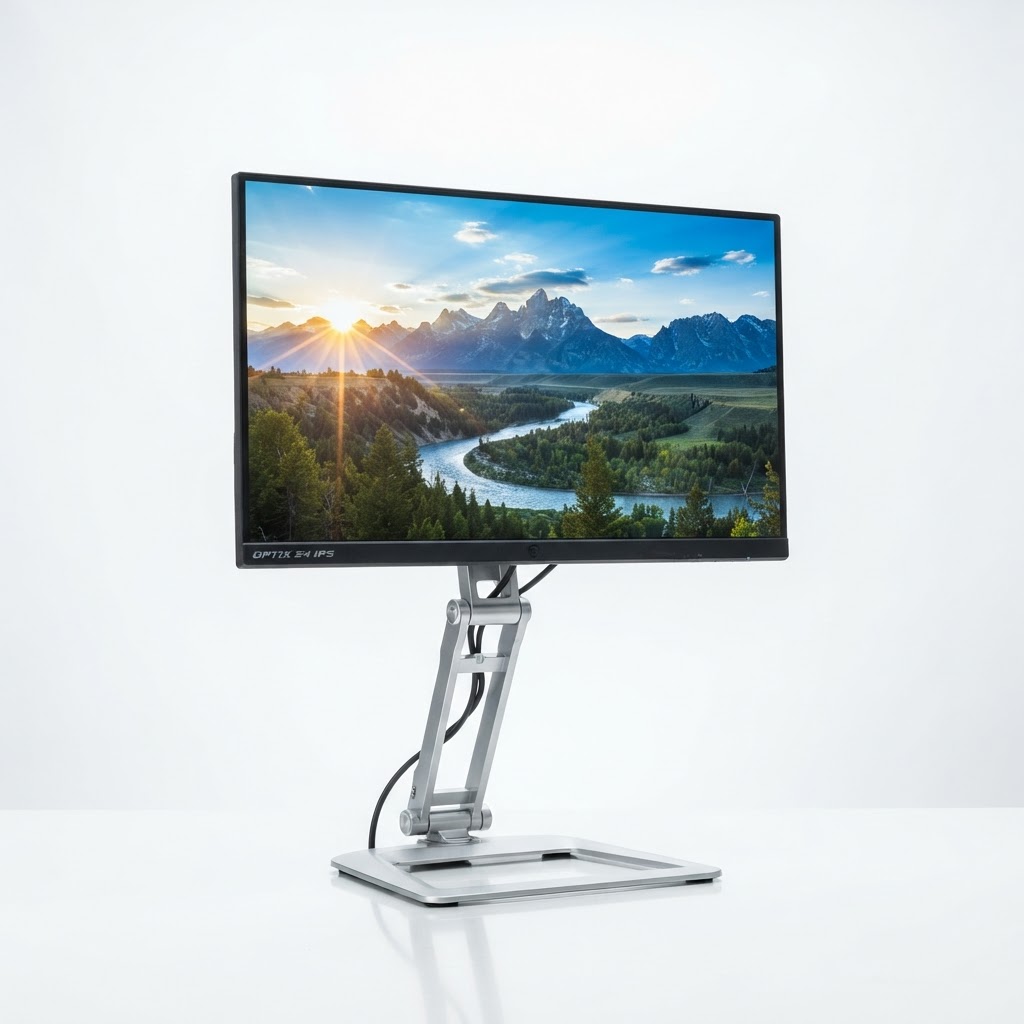 LG 24MP400 Monitor, 24" FHD IPS, 75Hz, FreeSync