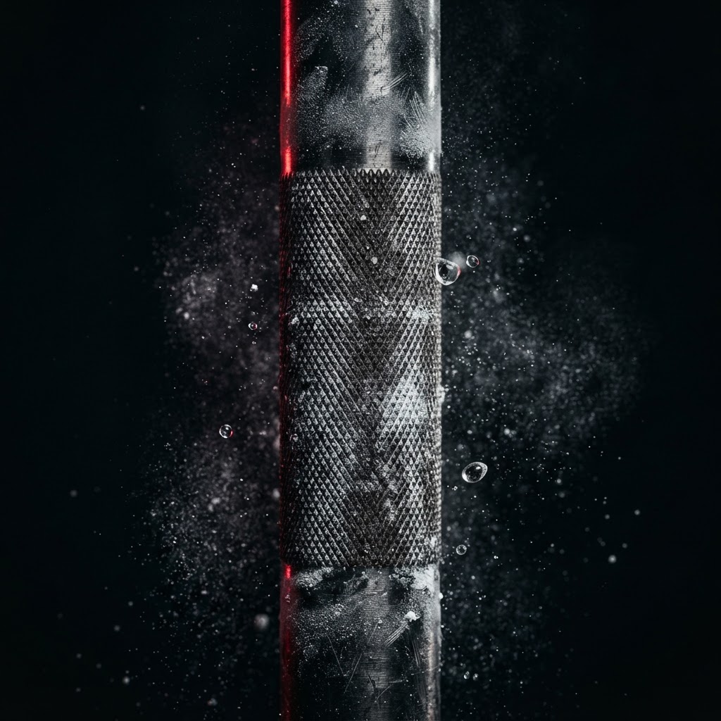 High-performance training equipment in dramatic light