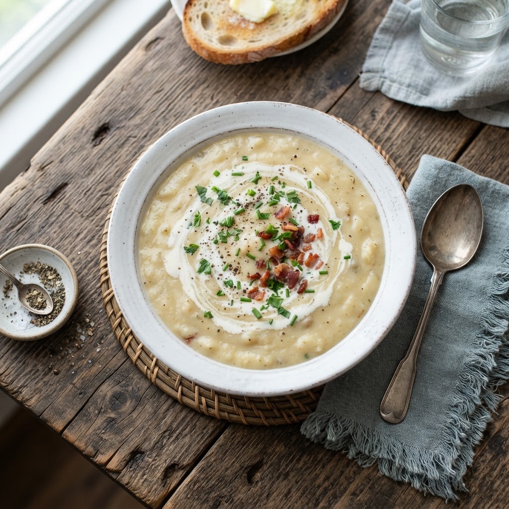 Cremige Kartoffelsuppe
