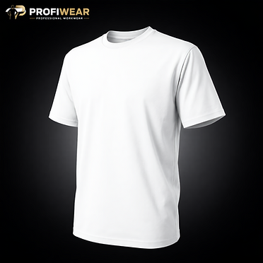 ProfiWear — Lot 021 — 300 plain white short-sleeved t-shirts without pocket