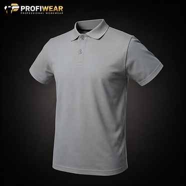 ProfiWear — Lot 097 — 16 gray short-sleeved polo shirts without pocket