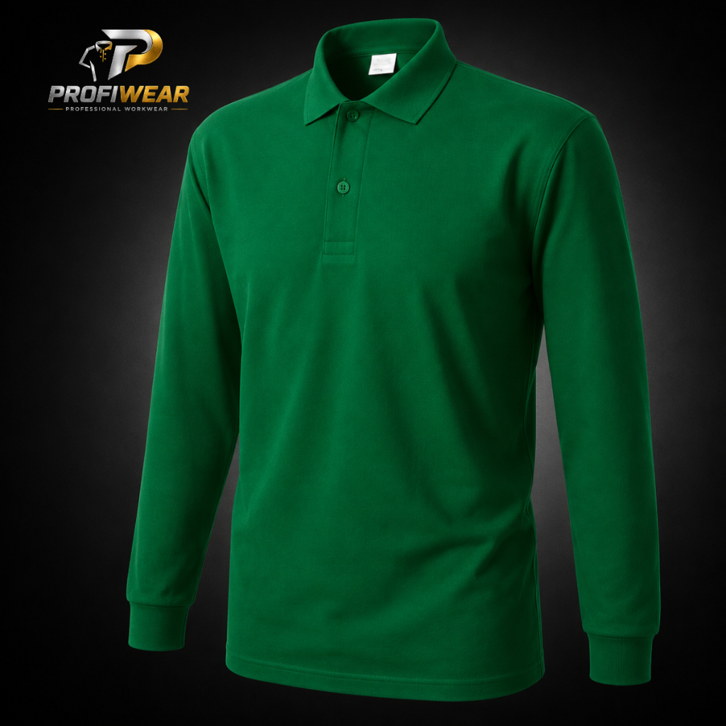 Long Sleeve Polo (No Pocket)