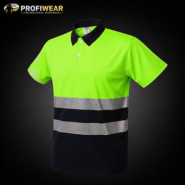 ProfiWear — Lot 014 — 202 high-visibility short-sleeved polo shirts