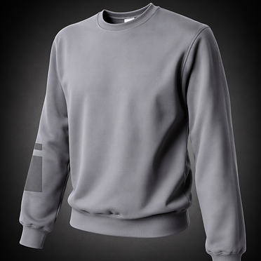 ProfiWear — Lot 165 — 152 gray sweatshirts with round collar without pocket