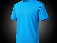 ProfiWear — Lot 139 — 266 plain blue short-sleeved t-shirts without pocket