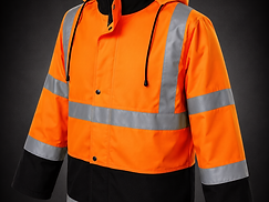 ProfiWear — Lot 173 — 230 orange/navy high-visibility waterproof parkas