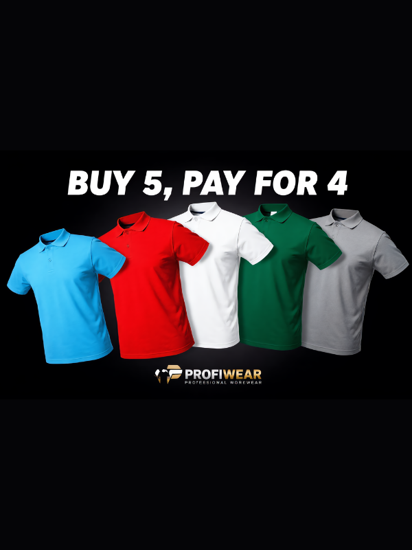 5 Short Sleeve Polos for the Price of 4