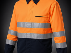 ProfiWear — Lot 179 — 270 orange/navy high-visibility jackets with buttons
