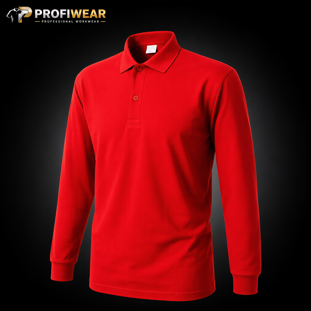 Long Sleeve Polo (No Pocket)