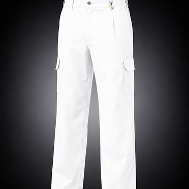ProfiWear — Lot 209 — 295 white multi-pocket trousers
