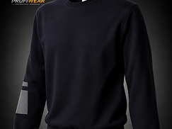 ProfiWear — Lot 163 — 140 navy blue round neck sweatshirts without pocket