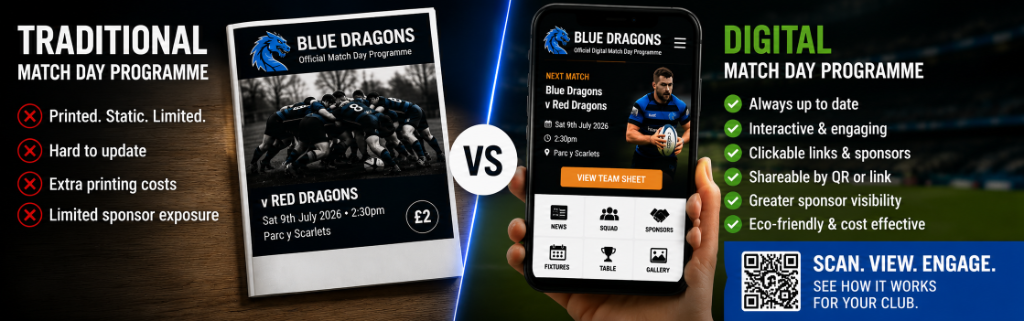 Digital Matchday Programme
