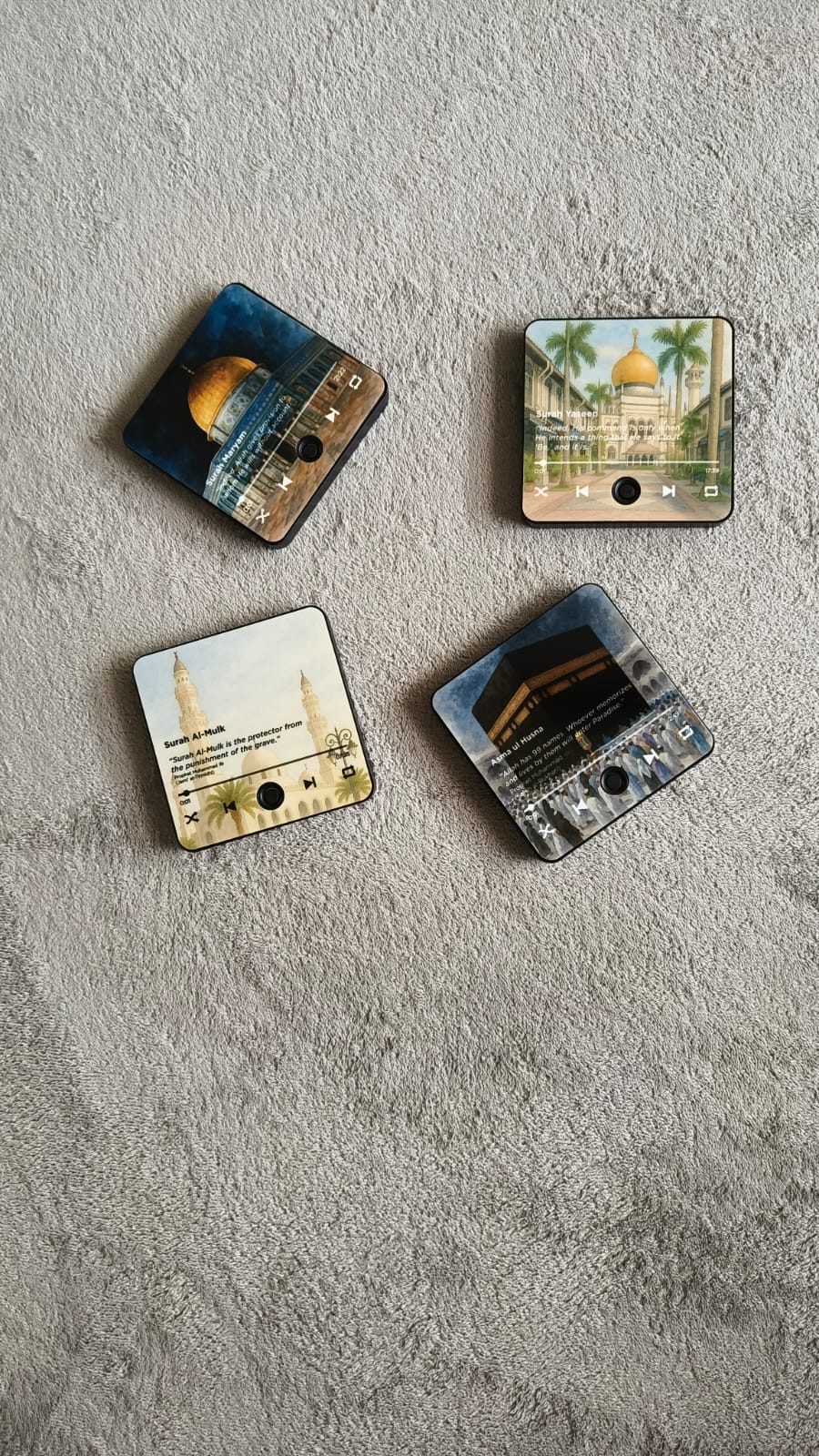 HADIA SG Surah Magnets — Surah Maryam, Surah Yaseen, Surah Al-Mulk and Asma ul Husna