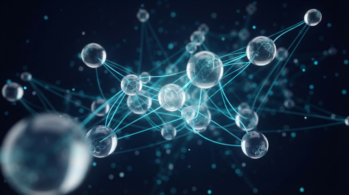 Interconnected ecosystem representing collaboration