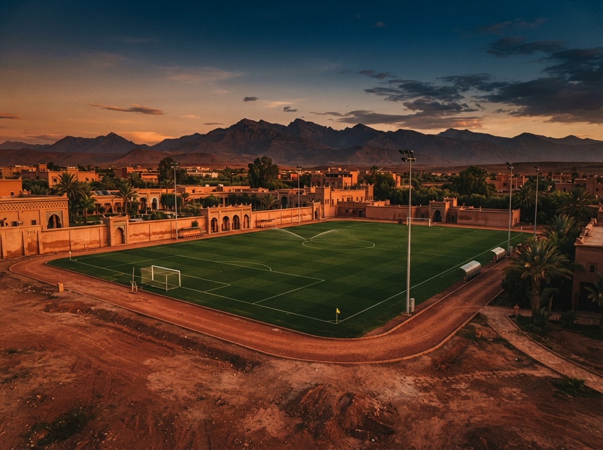 Trainingskamp in Marrakech