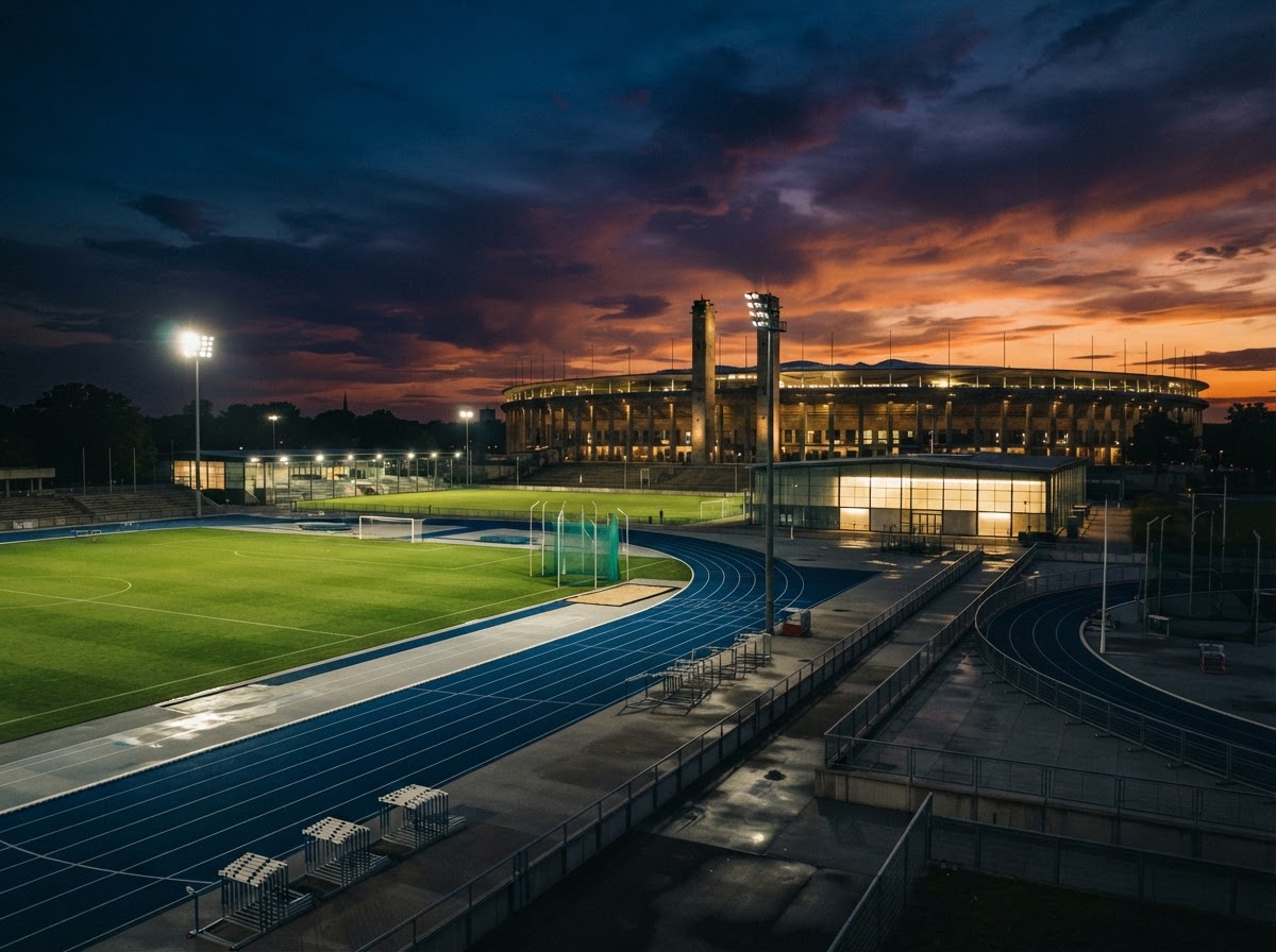 Trainingskamp in Berlijn