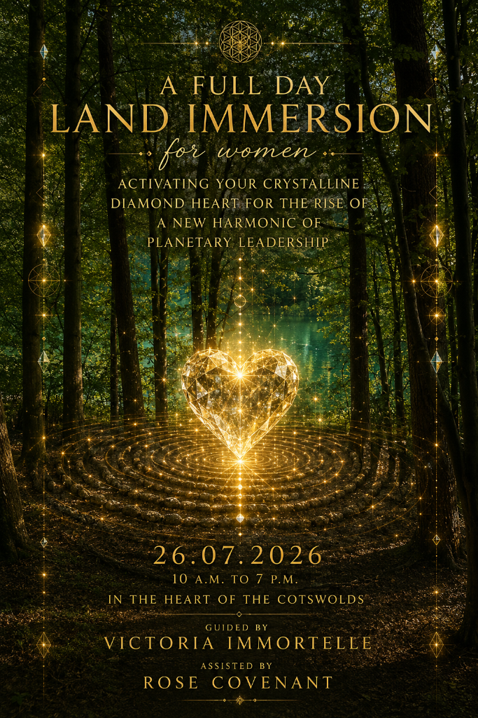 Crystalline Diamond Heart event poster