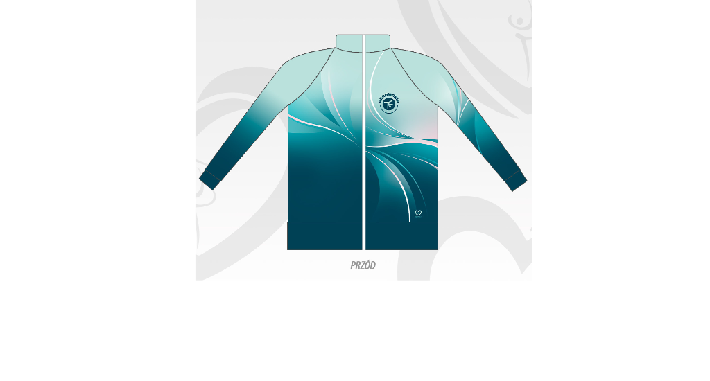 Bluza rozpinana prosta (unisex)