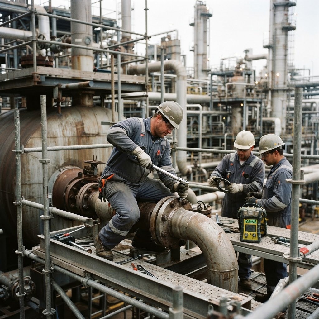 Turnaround-planning in de petrochemie: zo organiseert u een efficiënte shutdown