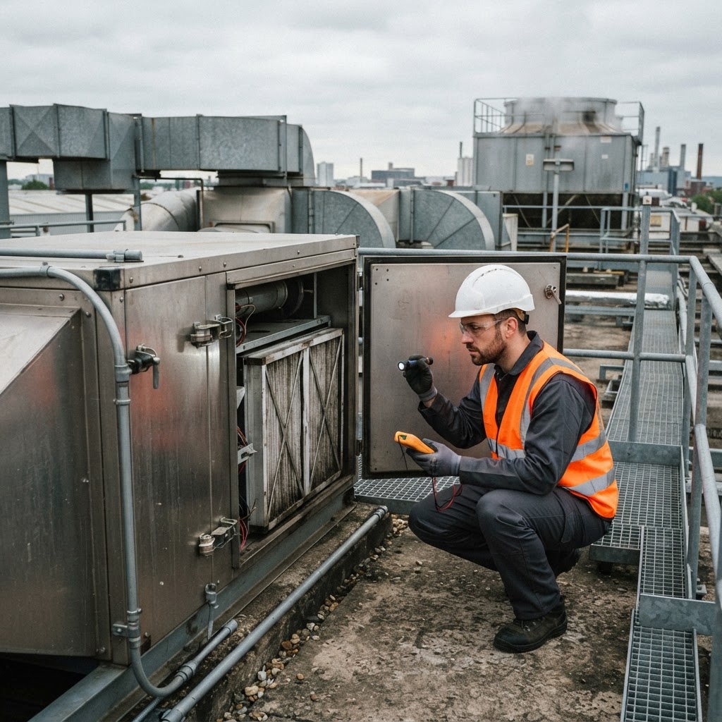 Onderhoud van industriële HVAC-installaties: normen, frequenties en onderhoudsplan