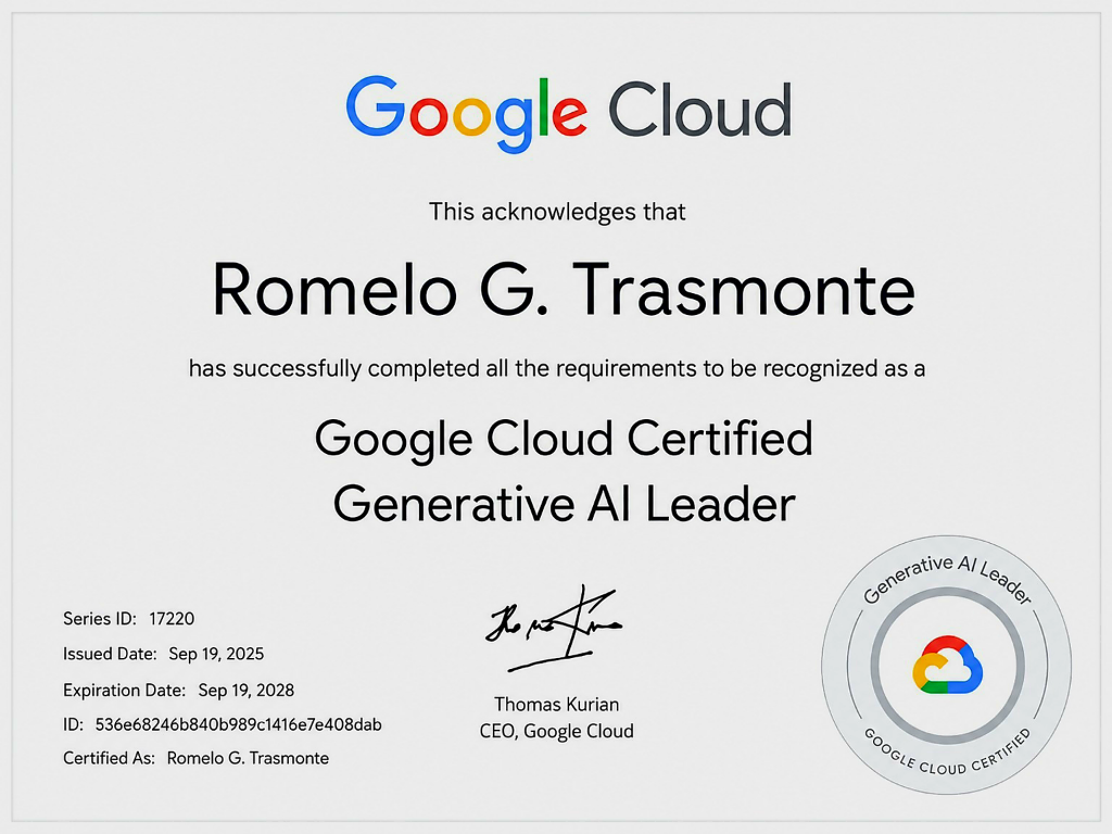 Generative AI Leader