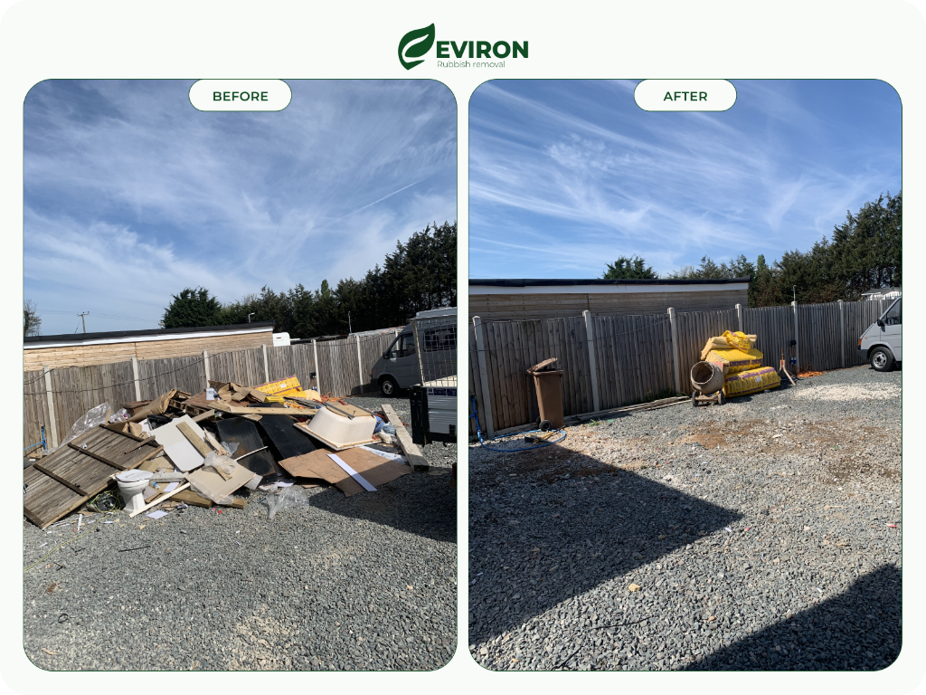 Rear Yard Clearance