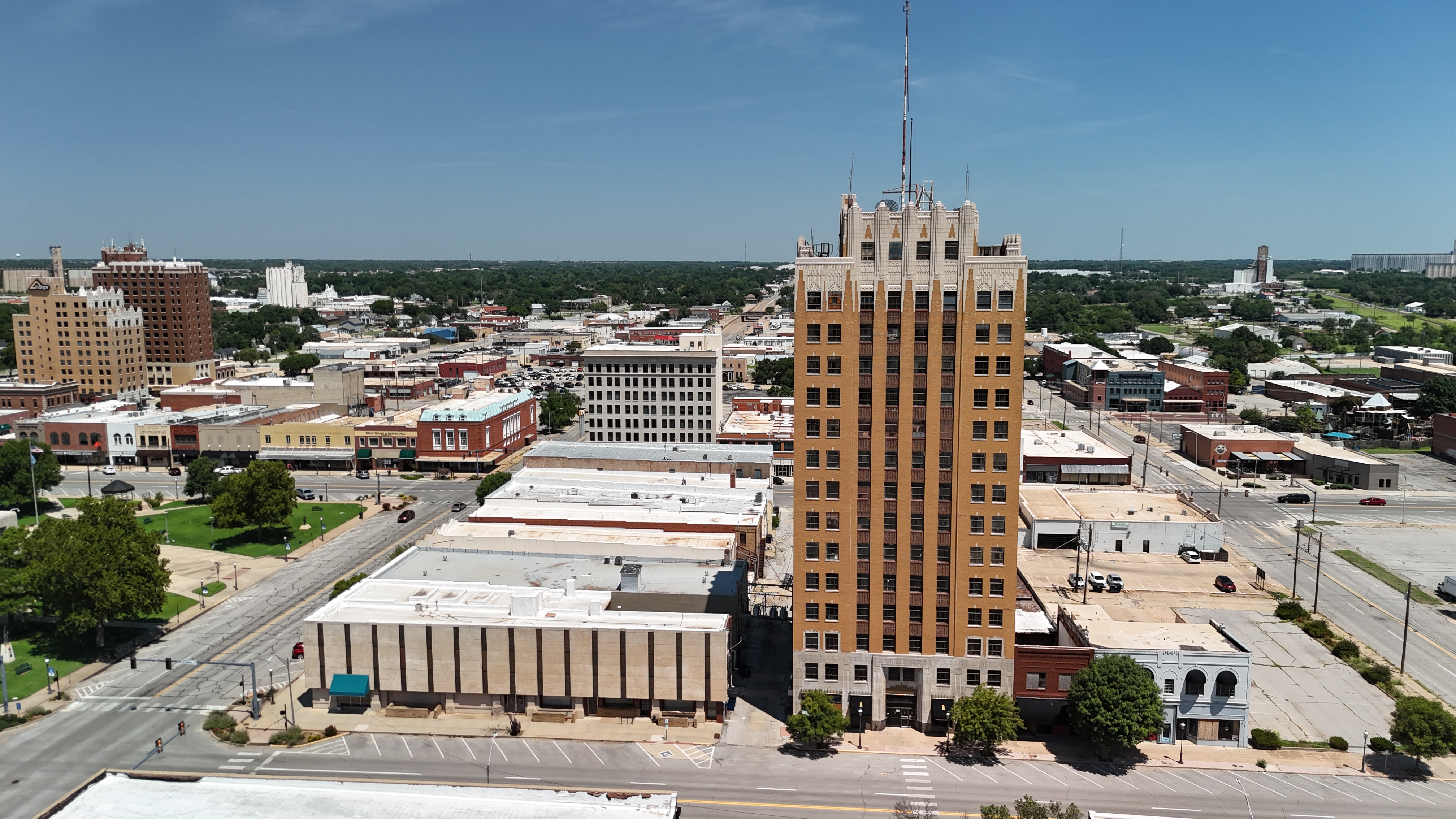 Broadway Tower, Enid Oklahoma — tallest building in town