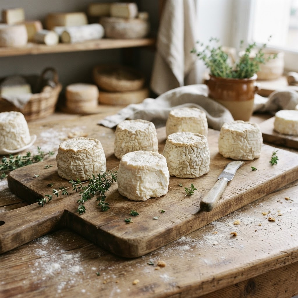 Crottin de Chavignol — produit frais de Fromagerie du Berry