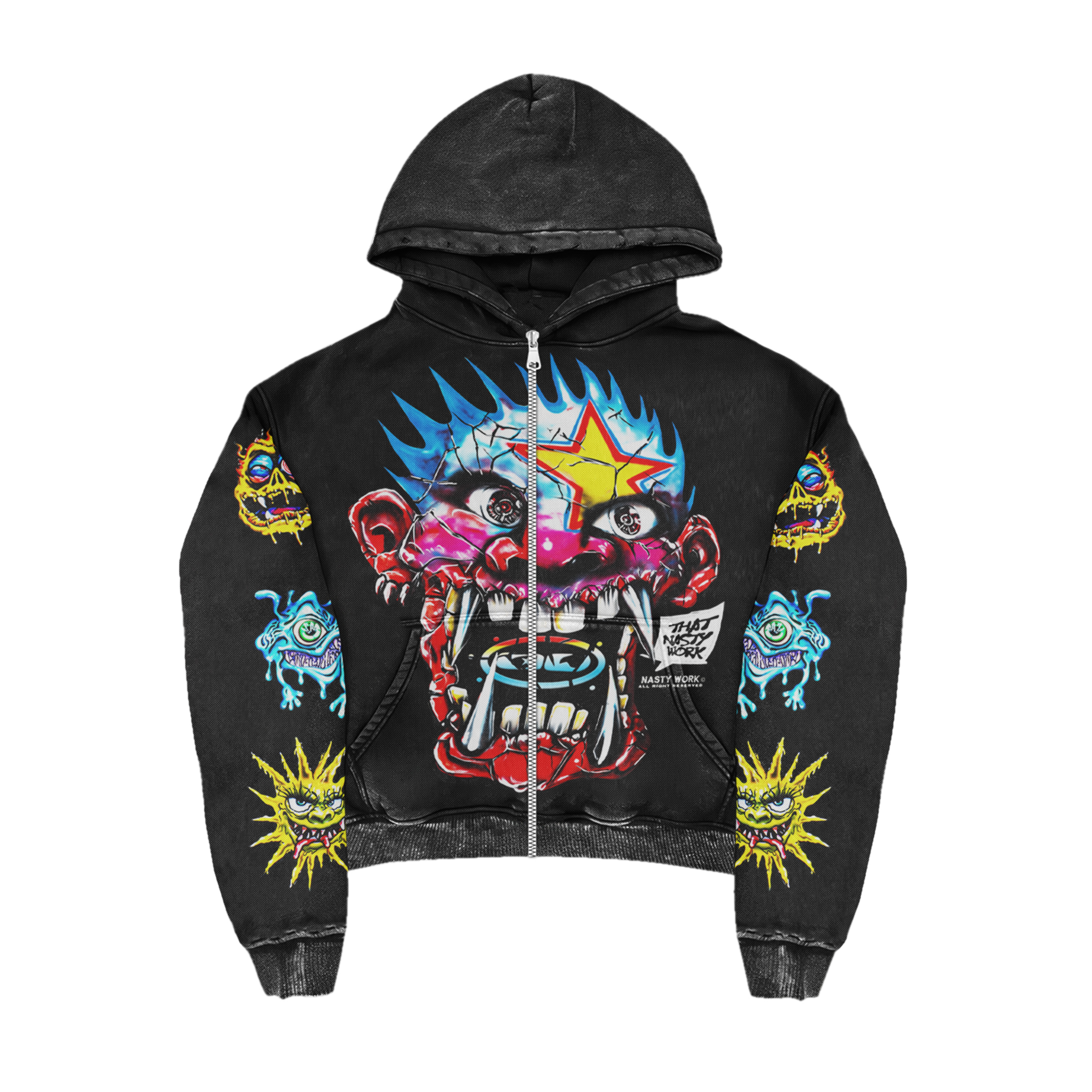 NASTY WORK Hoodie — All Out Riot