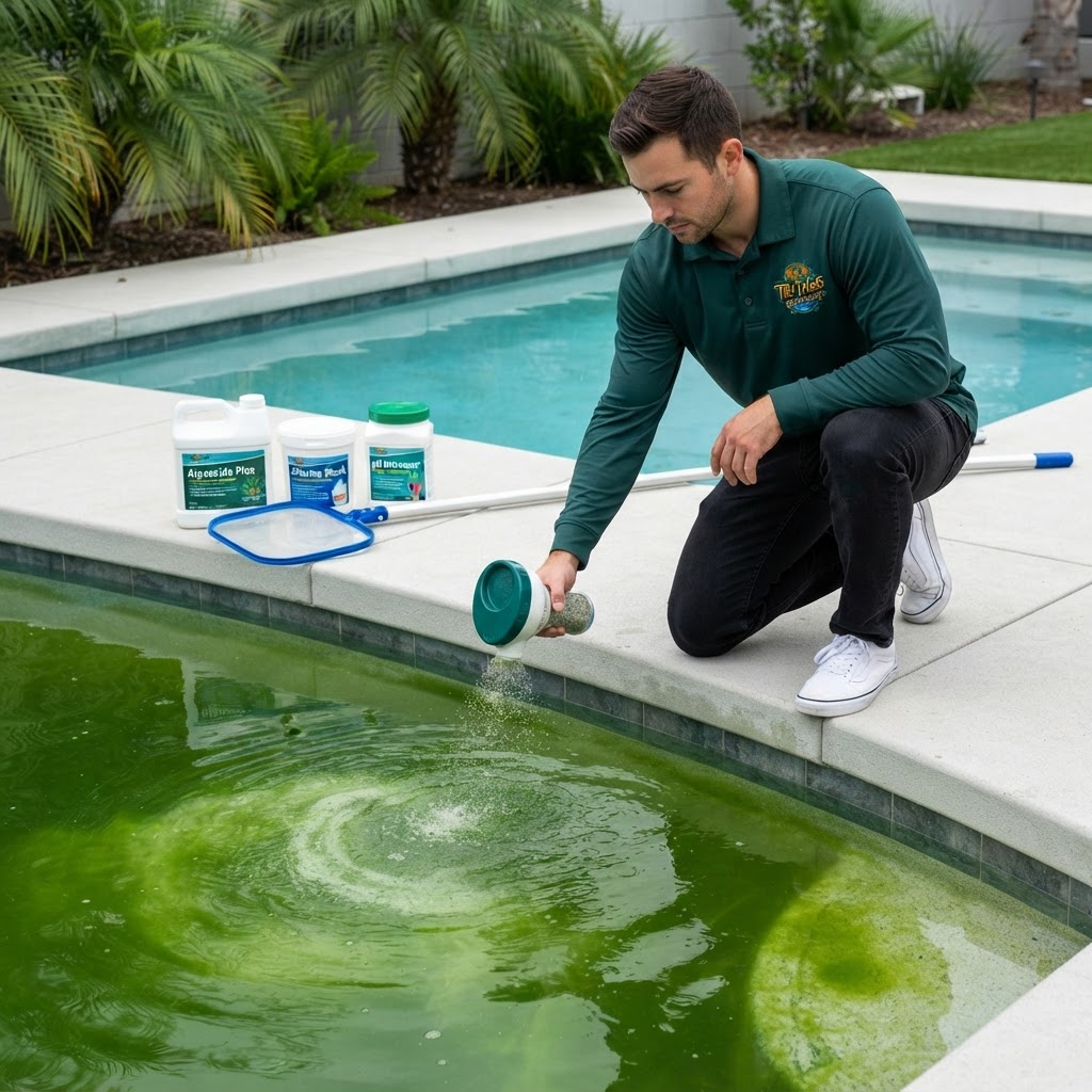 Green Algae Treatment: How to Clear Your Pool Fast