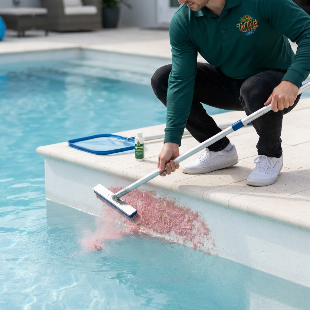 Pink Algae and Pool Slime: How to Identify and Remove It Fast