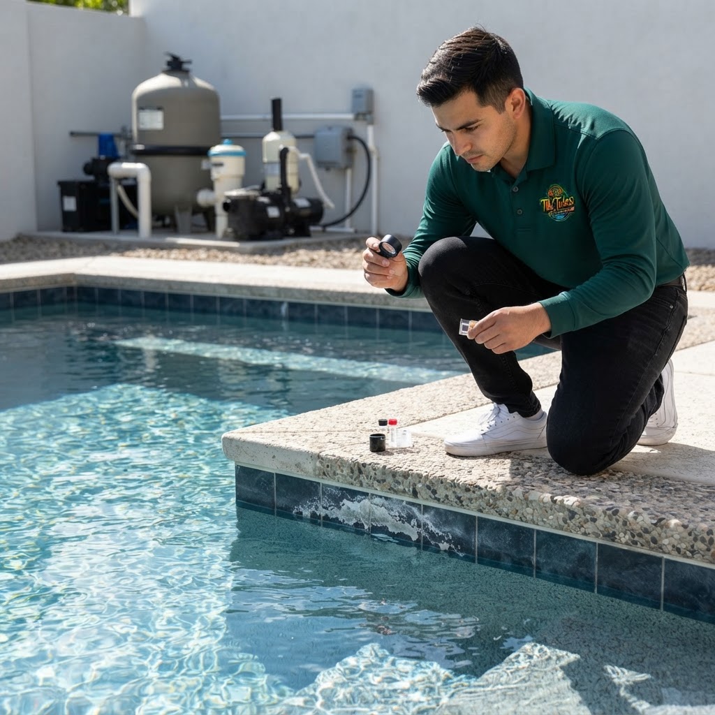 Why Does My Pool Have White Flakes? Troubleshooting Calcium Scale