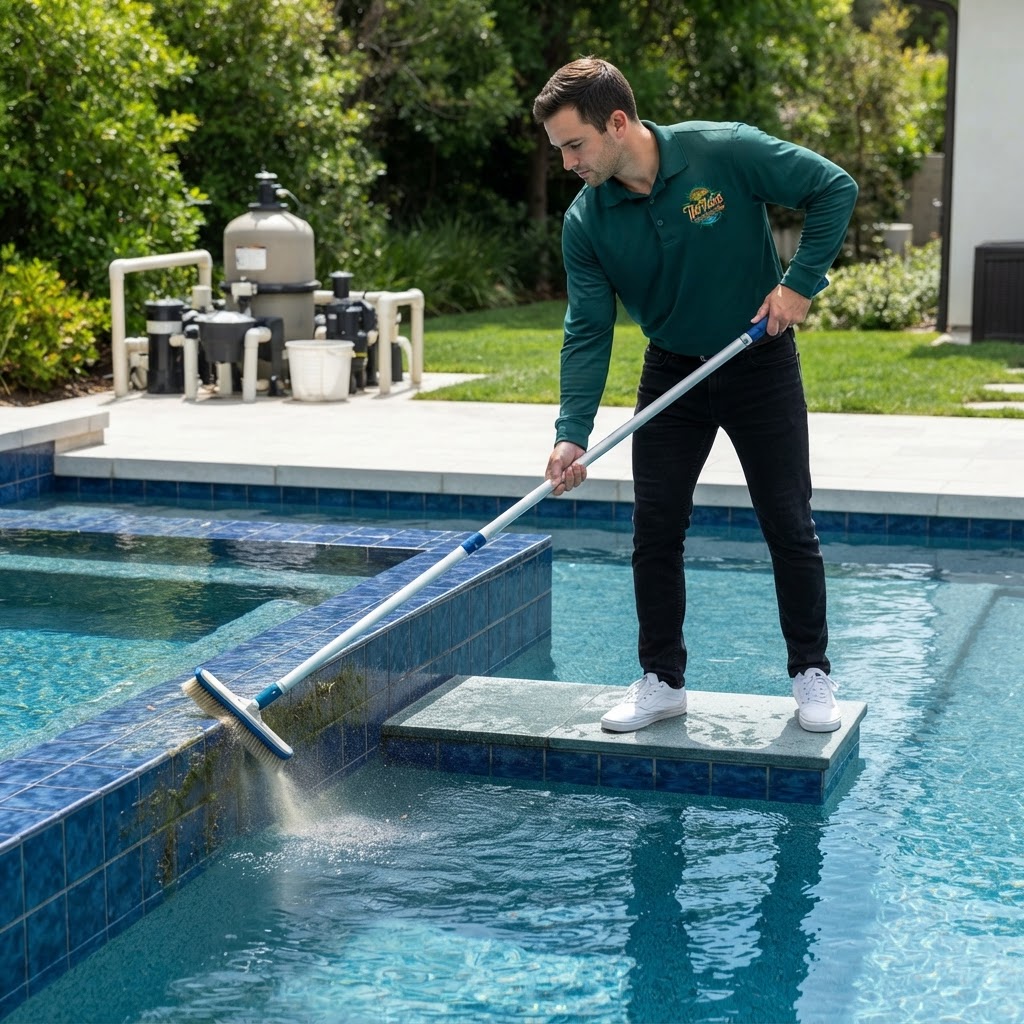 Master the Art of Pool Brushing: The Ultimate Guide to a Spotless Pool