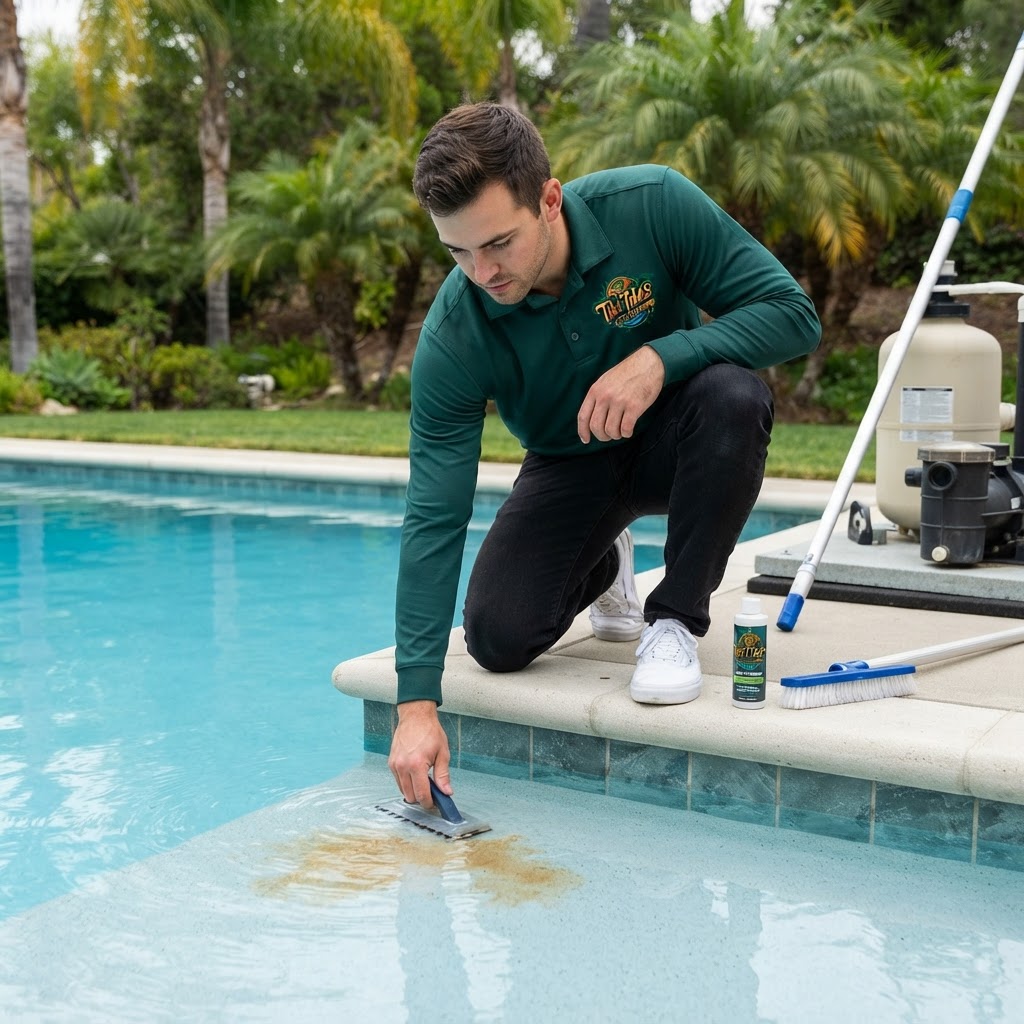 How to Remove Pool Stains: A Expert Guide to Organic and Metal Stain Removal
