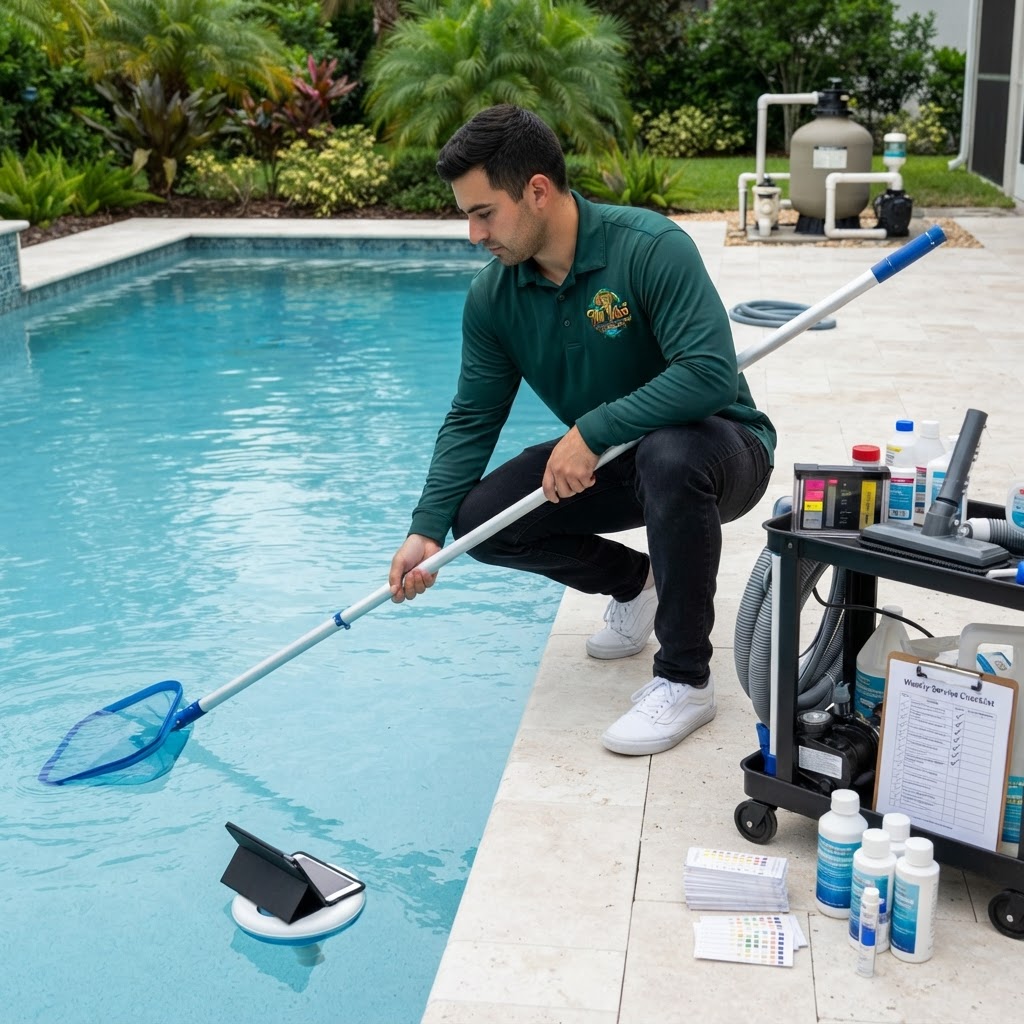 What Does Weekly Pool Service Include? A Professional Maintenance Guide