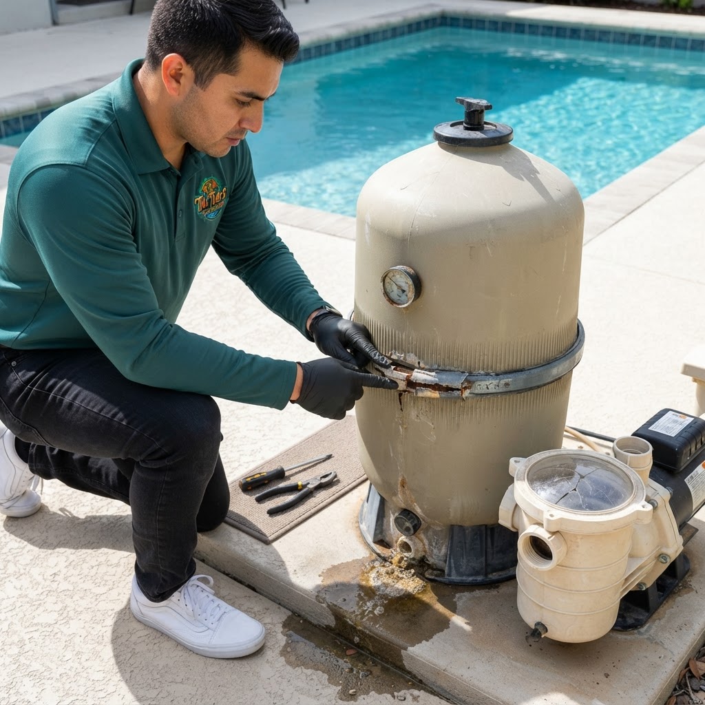 Signs Your Pool Filter Needs Replacement: A Guide by Tiki Tides Pools